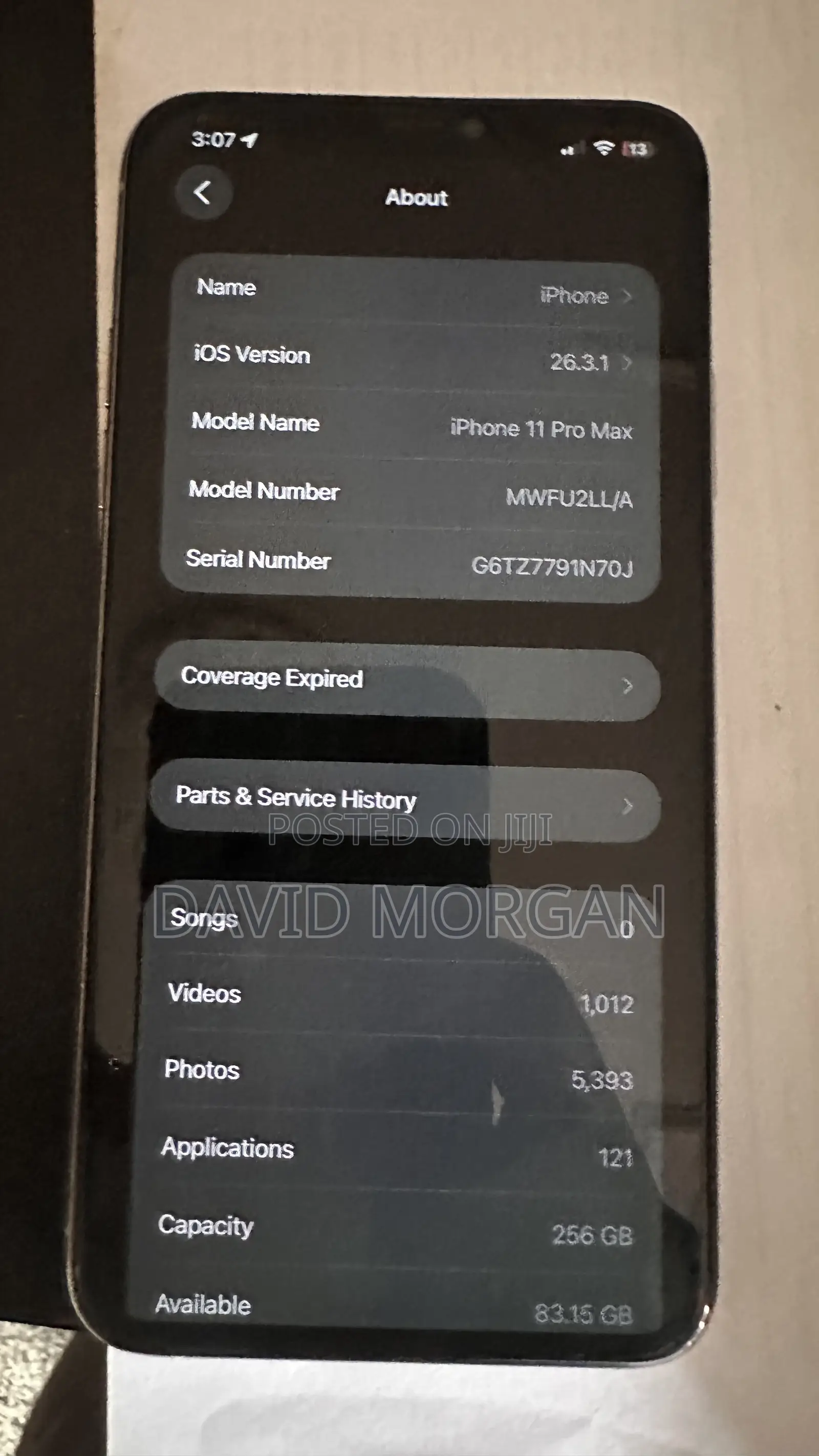 Apple iPhone 11 Pro Max 256 GB Silver
