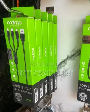 Originaloraimo60w Usb C Cable Fast Charge Cord 1.5m for Samsung,Tecno