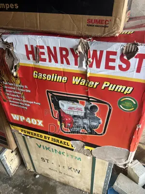 Henry West Wp40x 4-Inch Gasoline Water Pump