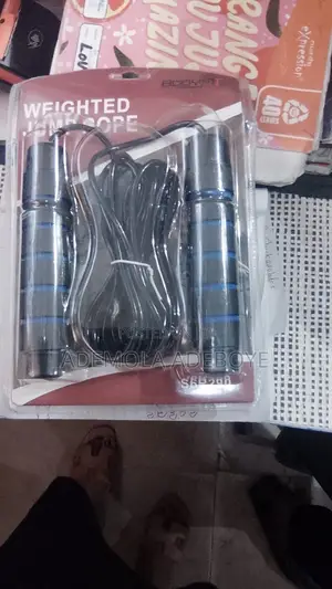 Body Fit 300g Weighted Skipping Rope for Weight Loss Workout