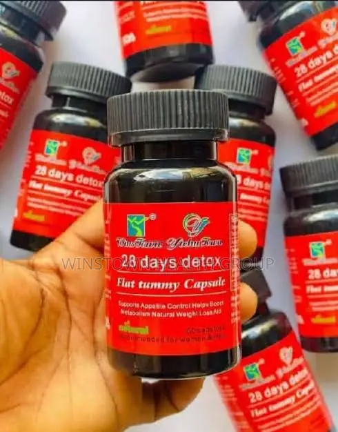 Flat Tummy Capsules 28 Days Detox