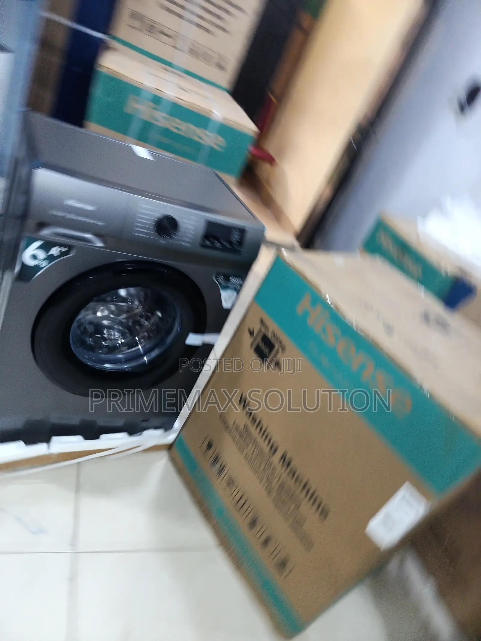 Smart Living Starts With Hisense 6kg Front Loader