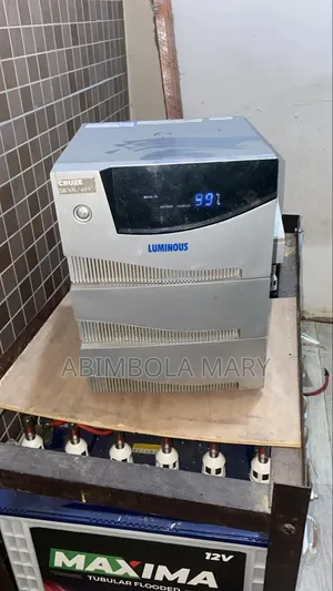 5kva Luminous Inverter and 220ah Batteries