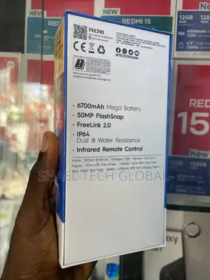 New Tecno Spark 50 128 GB Black