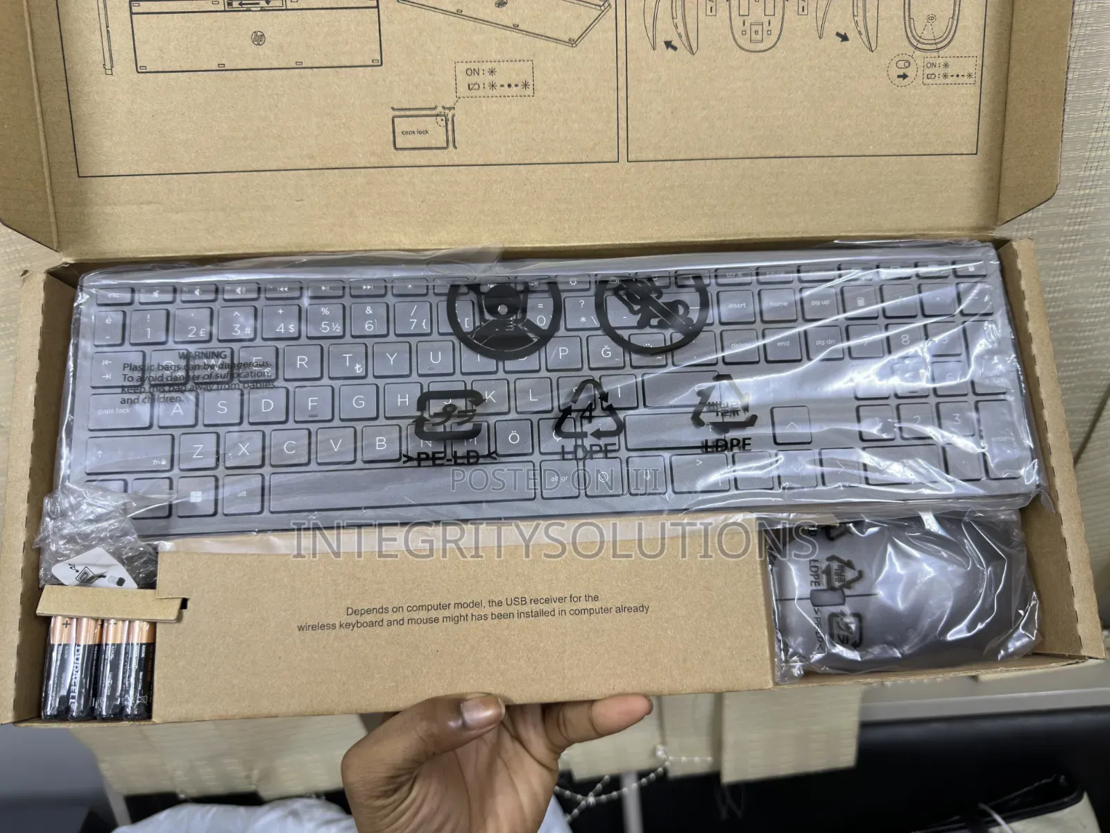 Hp Omnistudio X Wireless Keyboard Mouse Combo