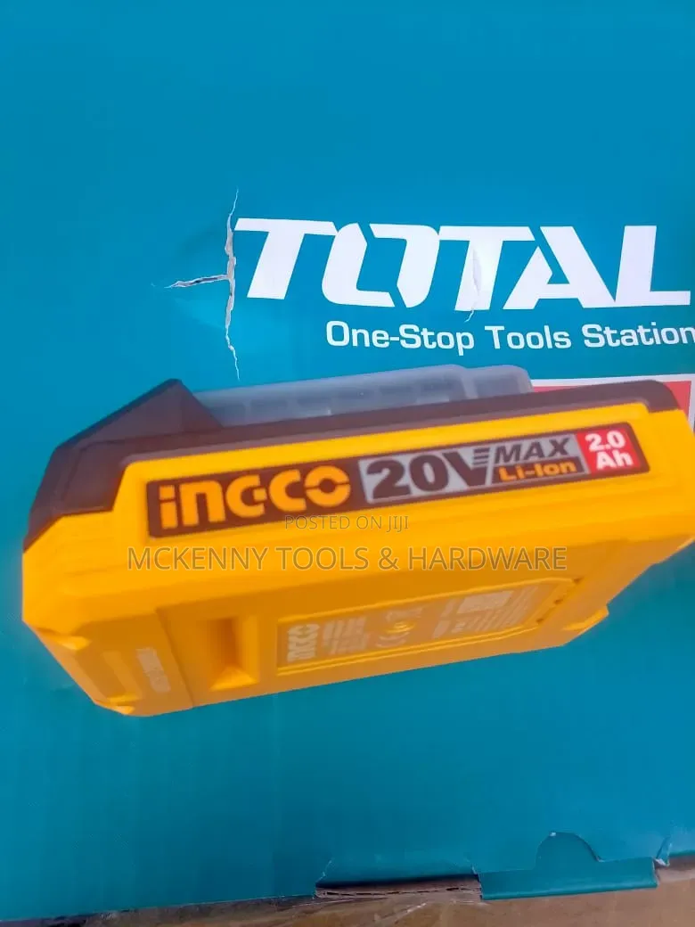 Ingco 20v Max 2.0 Ah Lithium-Ion Battery