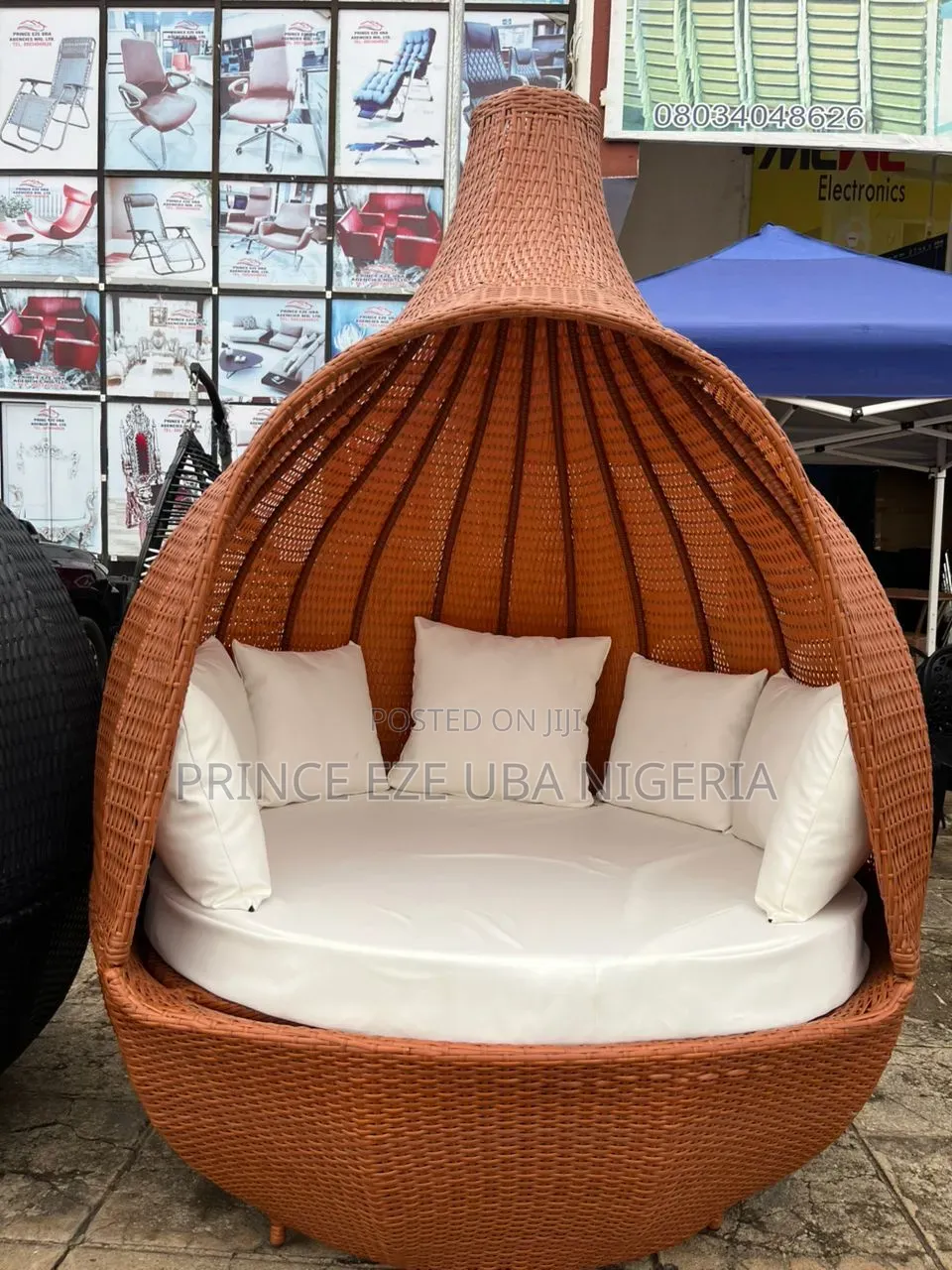 Big Rattan Outdoor Set