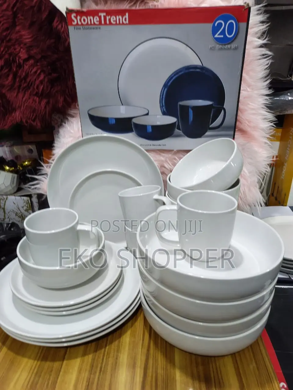 20pcs Stone Trend Dinner Set