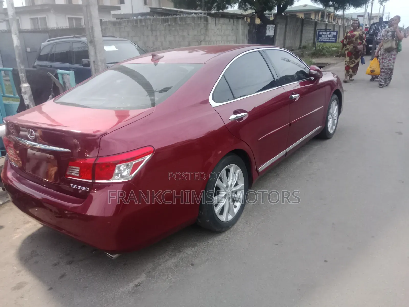 Lexus ES 350 2011 Red