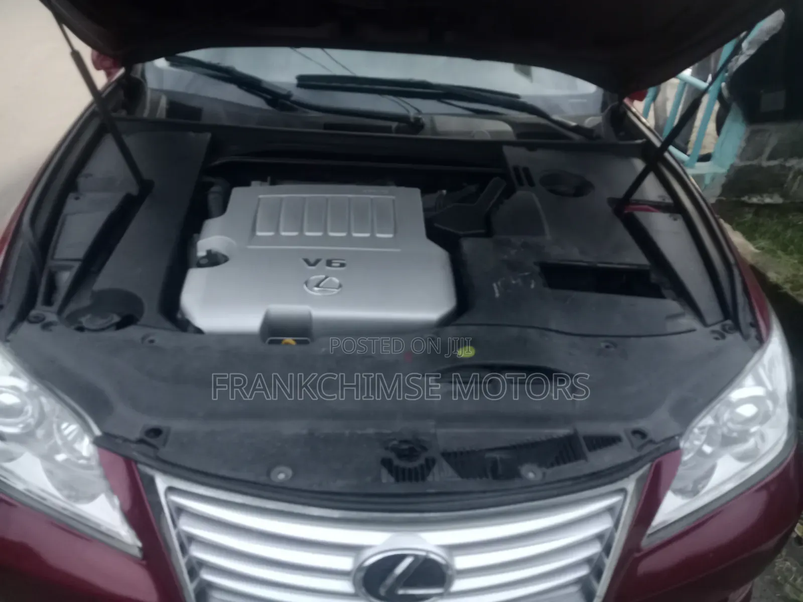 Lexus ES 350 2011 Red