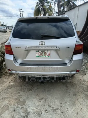 Toyota Highlander Limited 2009 Silver
