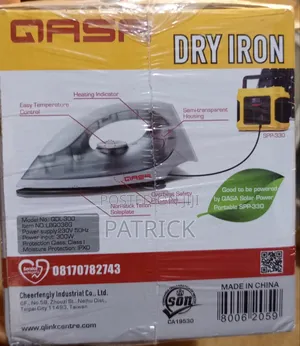 Solar Pressing Iron