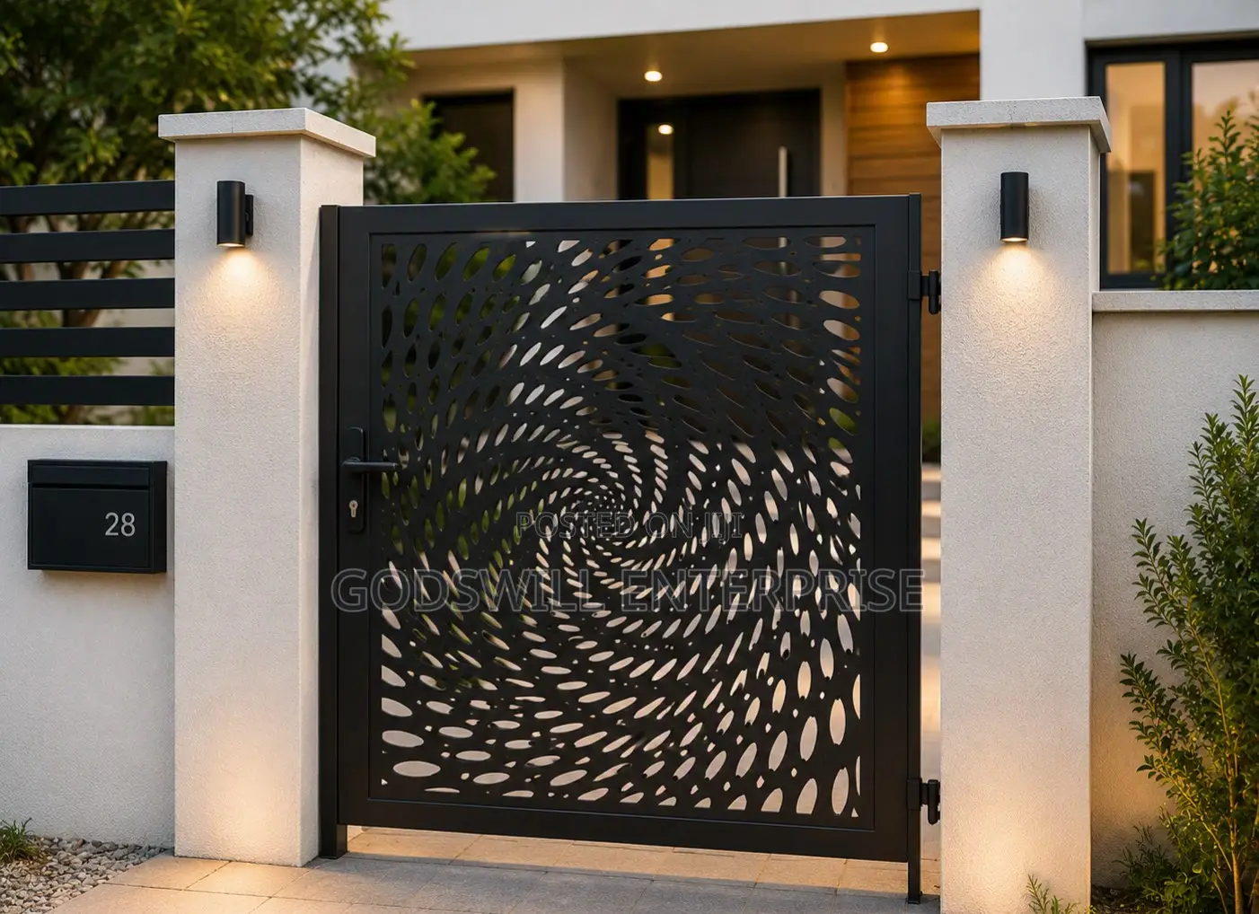 Decorative Design Plates for Gates Fencing