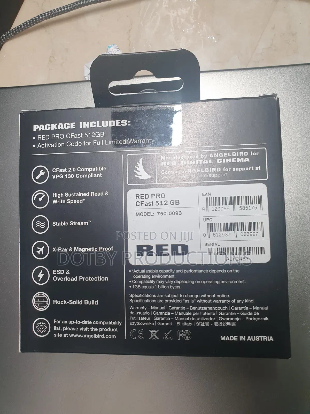 512gb Red Pro Cfast 2.0 Card