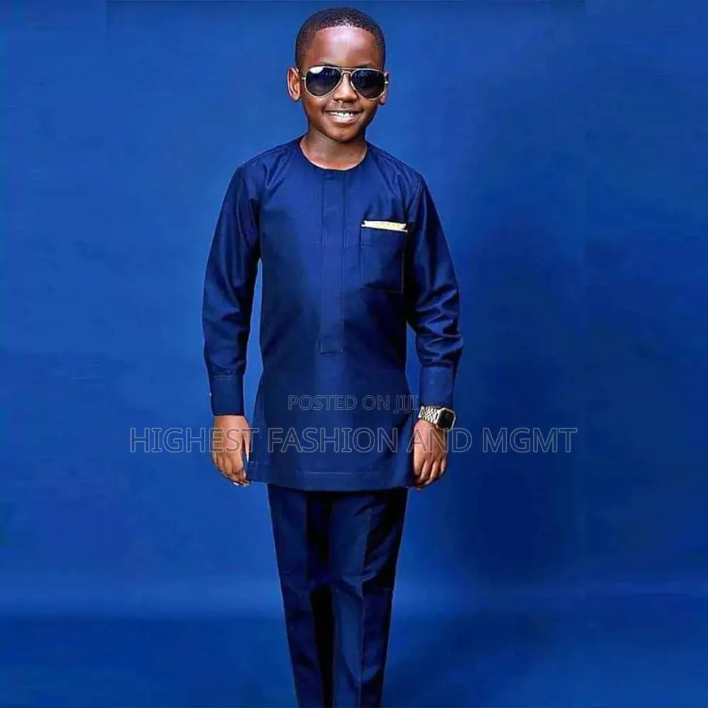 2 Piece Long Sleeve Dashiki Outfit