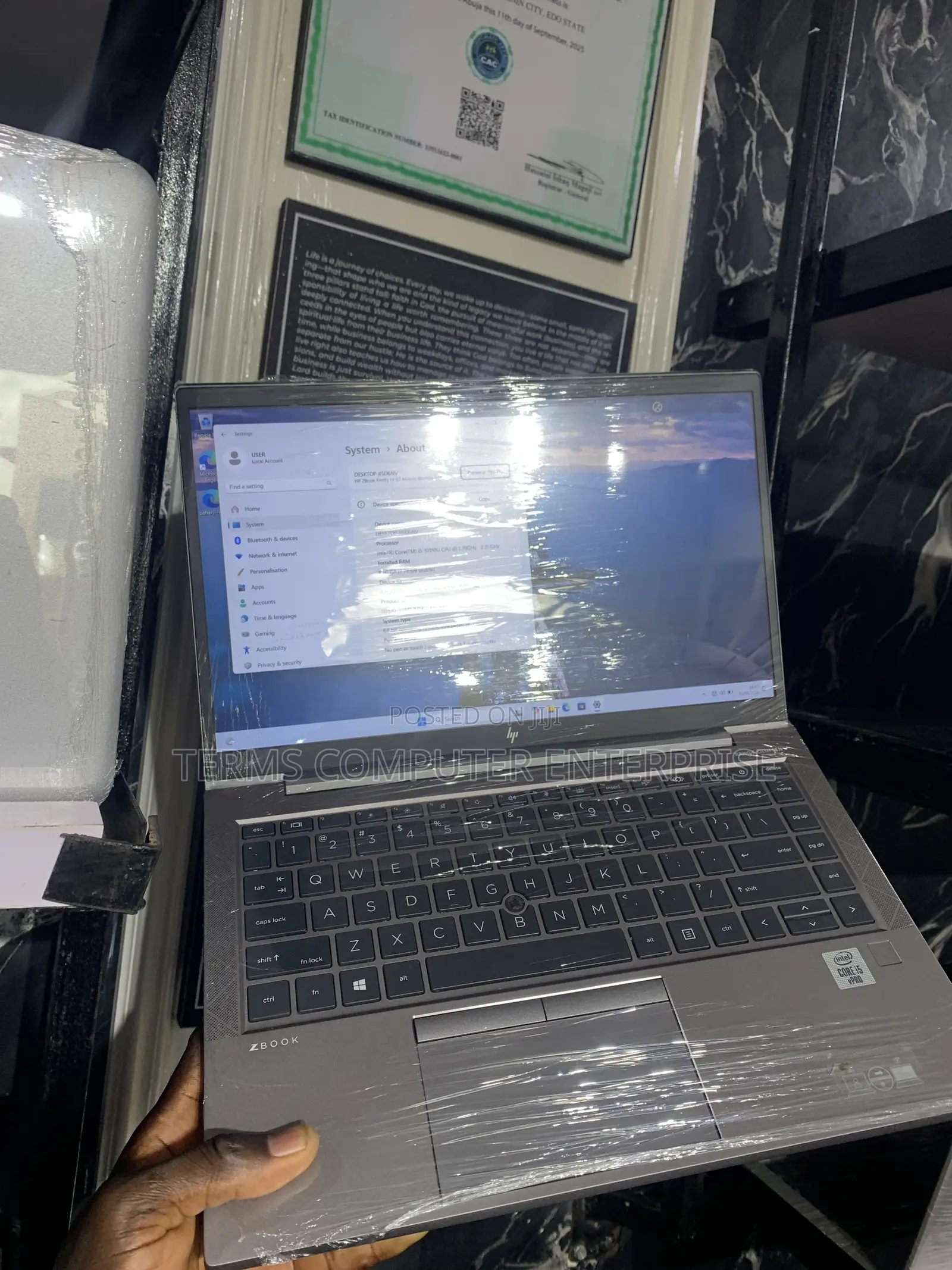 Laptop HP ZBook Firefly 14 G7 8GB Intel Core i5 SSD 256GB