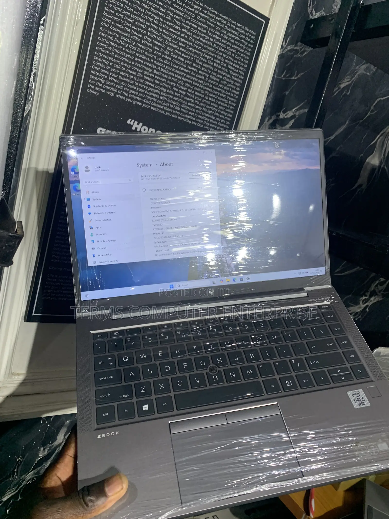 Laptop HP ZBook Firefly 14 G7 8GB Intel Core i5 SSD 256GB
