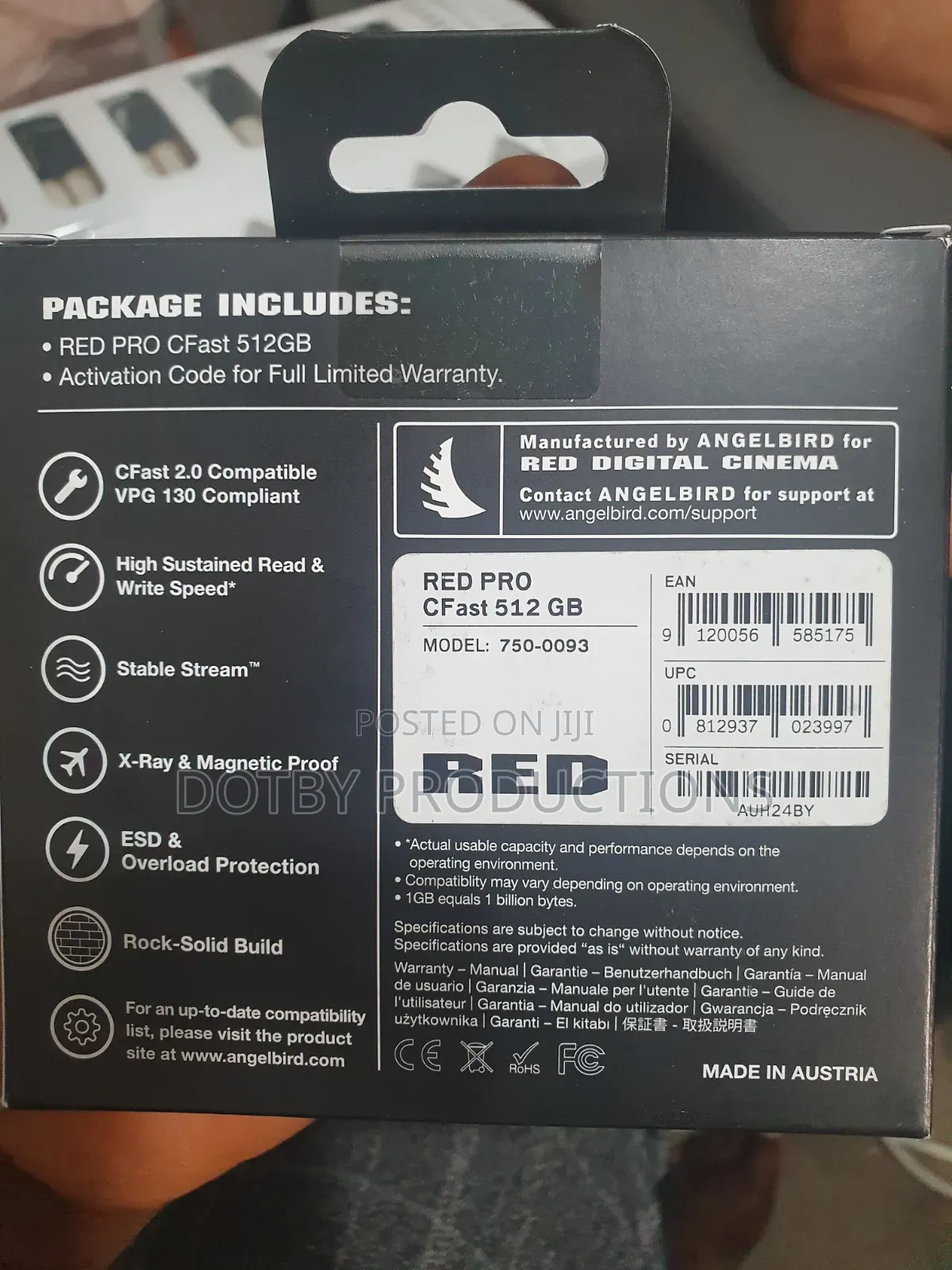 512gb Red Pro Cfast 2.0 Card