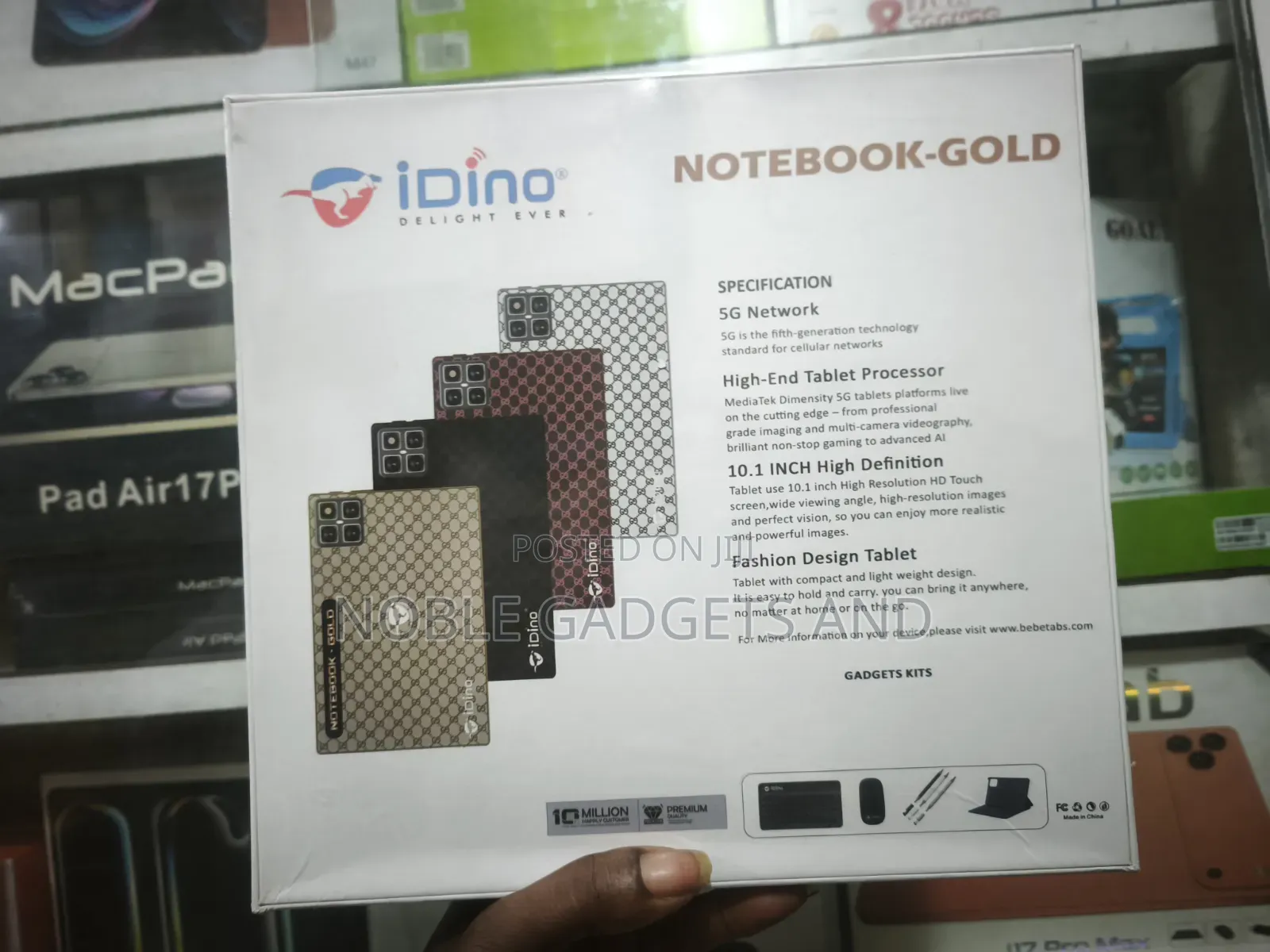 New Idino Notebook Galaxy 256 GB Gray