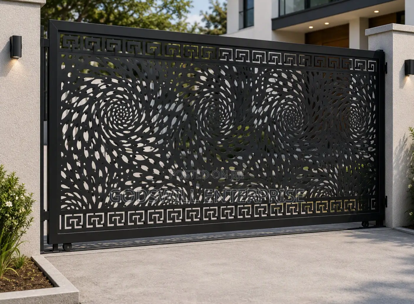 Decorative Design Plates for Gates Fencing