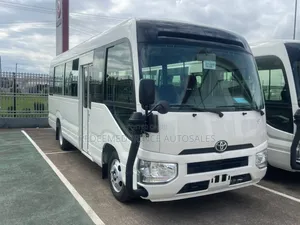 New Toyota Coaster 2025 White