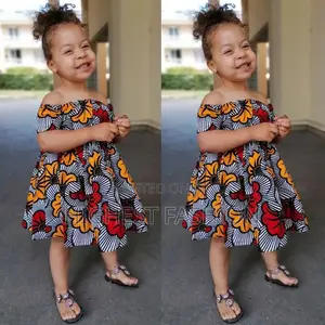 Short Sleeve Off Shoulder Print Dress