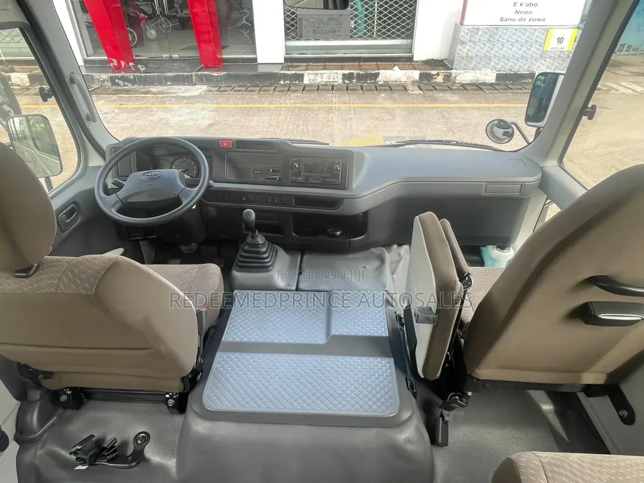 New Toyota Coaster 2025 White