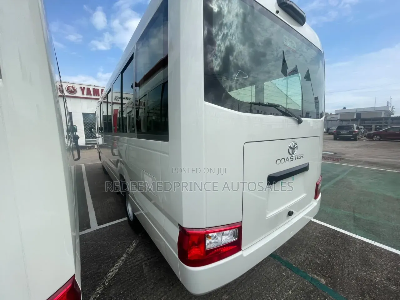 New Toyota Coaster 2025 White