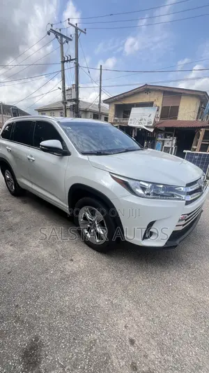 Toyota Highlander Limited 4x4 V6 (3.5L 6cyl 8A) 2017 White