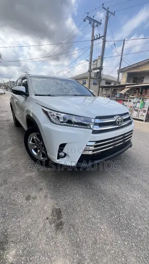 Toyota Highlander Limited 4x4 V6 (3.5L 6cyl 8A) 2017 White