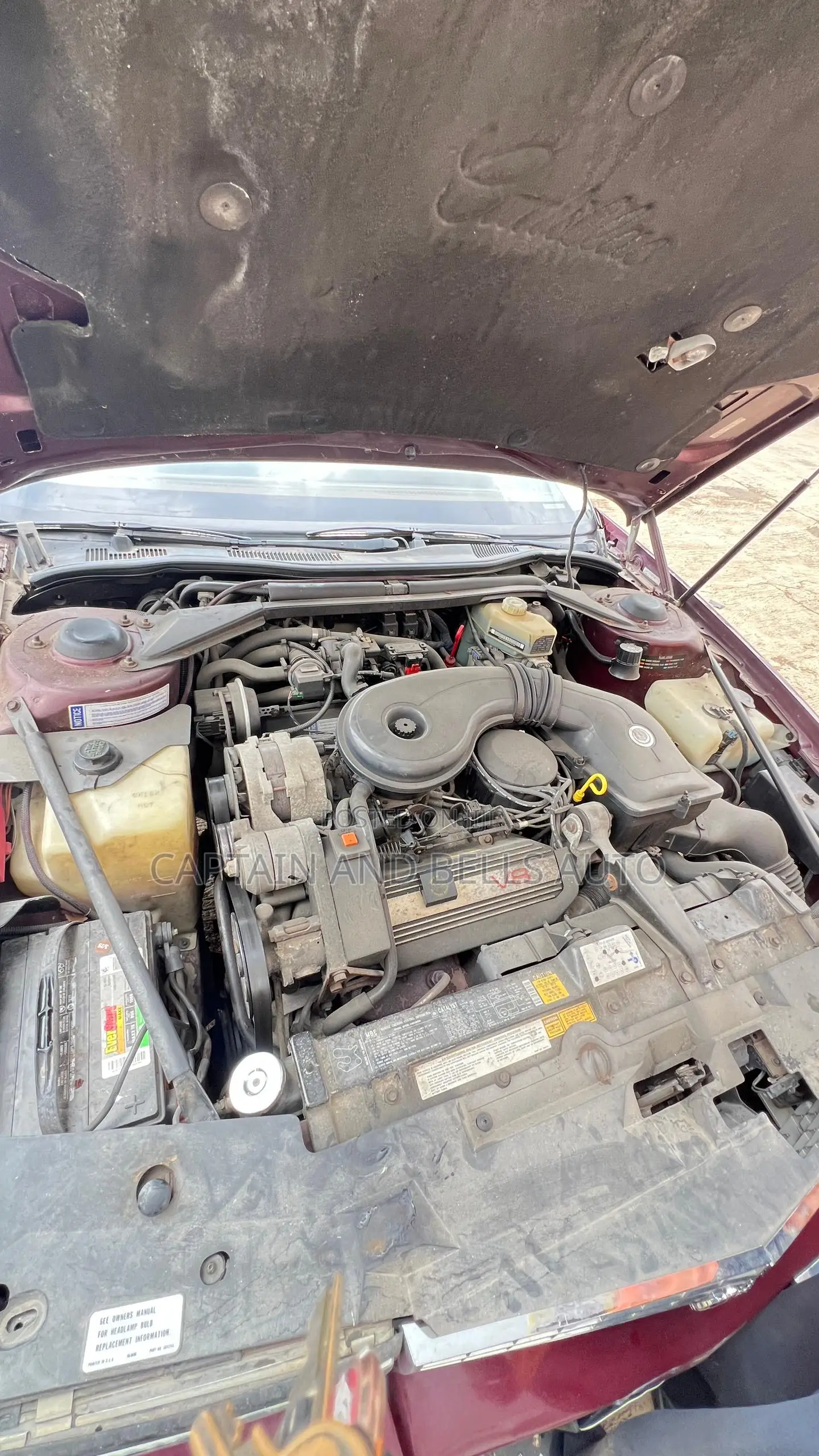 Cadillac Deville 1989 Burgundy