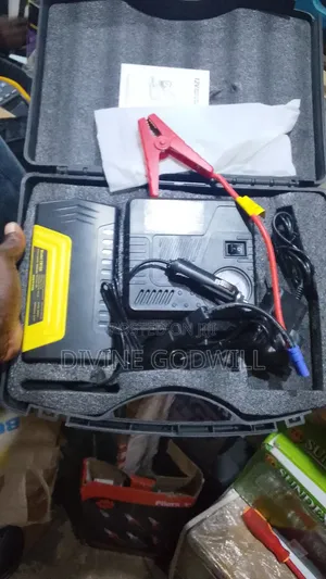 Tyre Pump and Battery Jumper