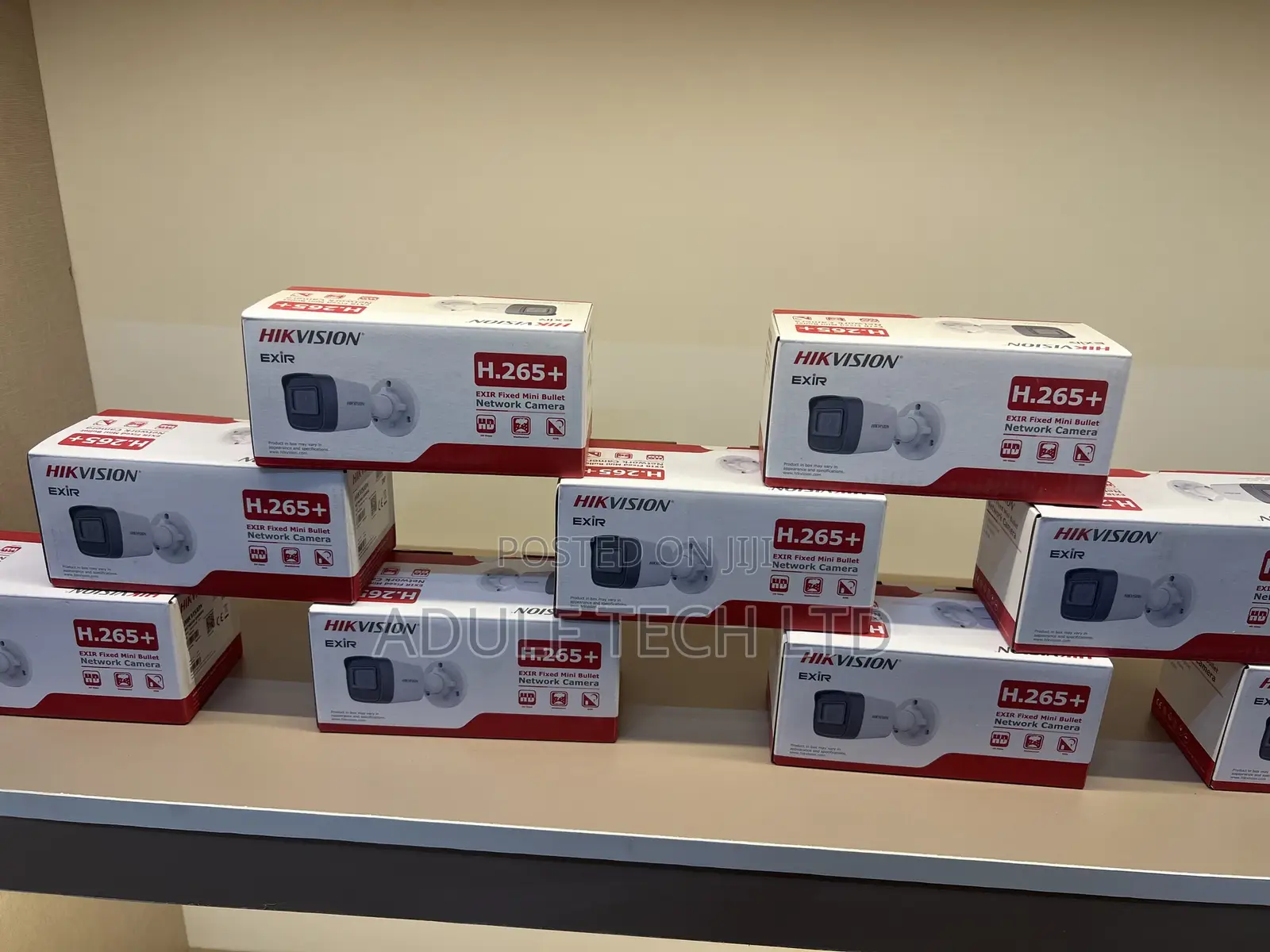 Hikvision H. 265+ Exir Fixed Mini Bullet Network Camera