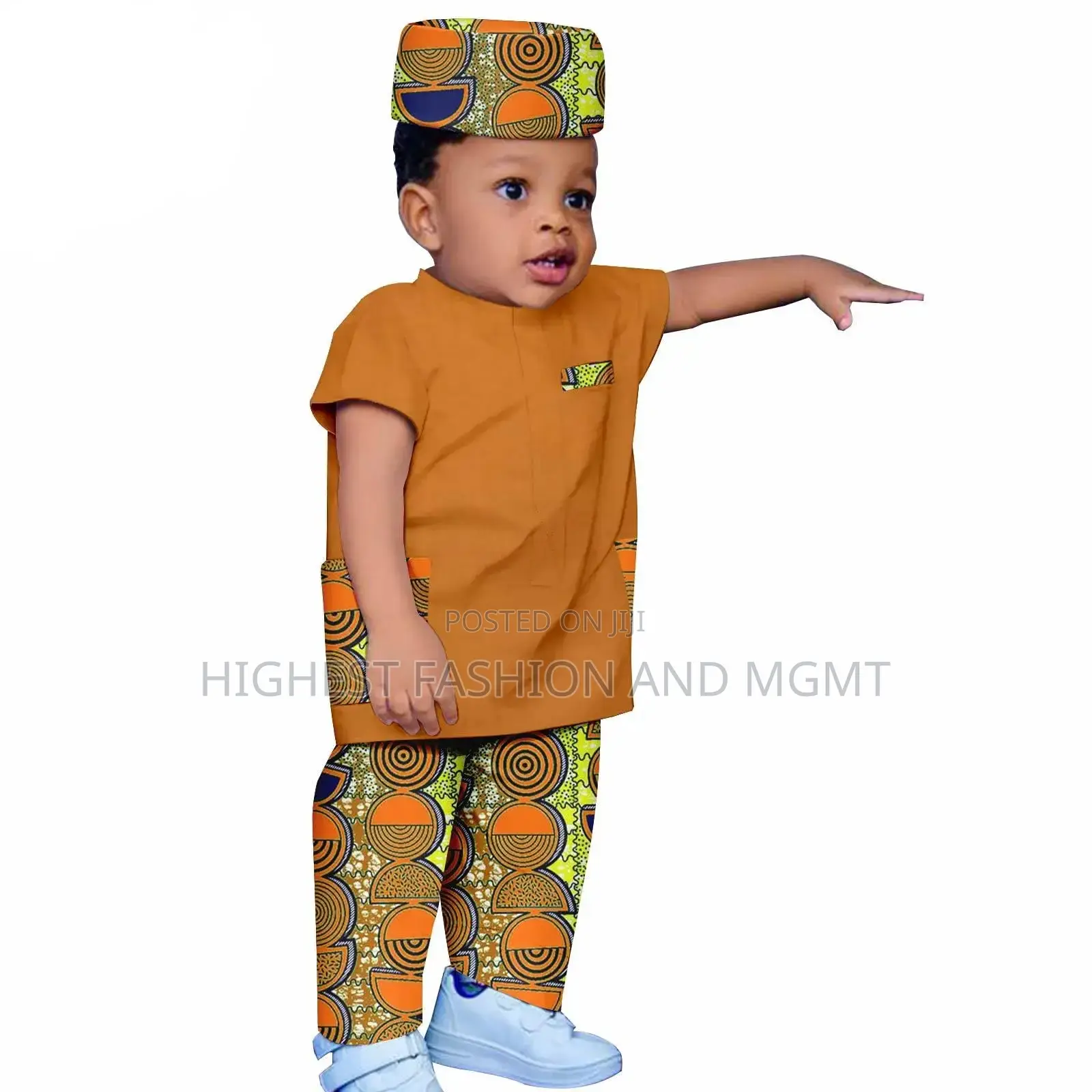 3 Pieces Muslim Set Dress