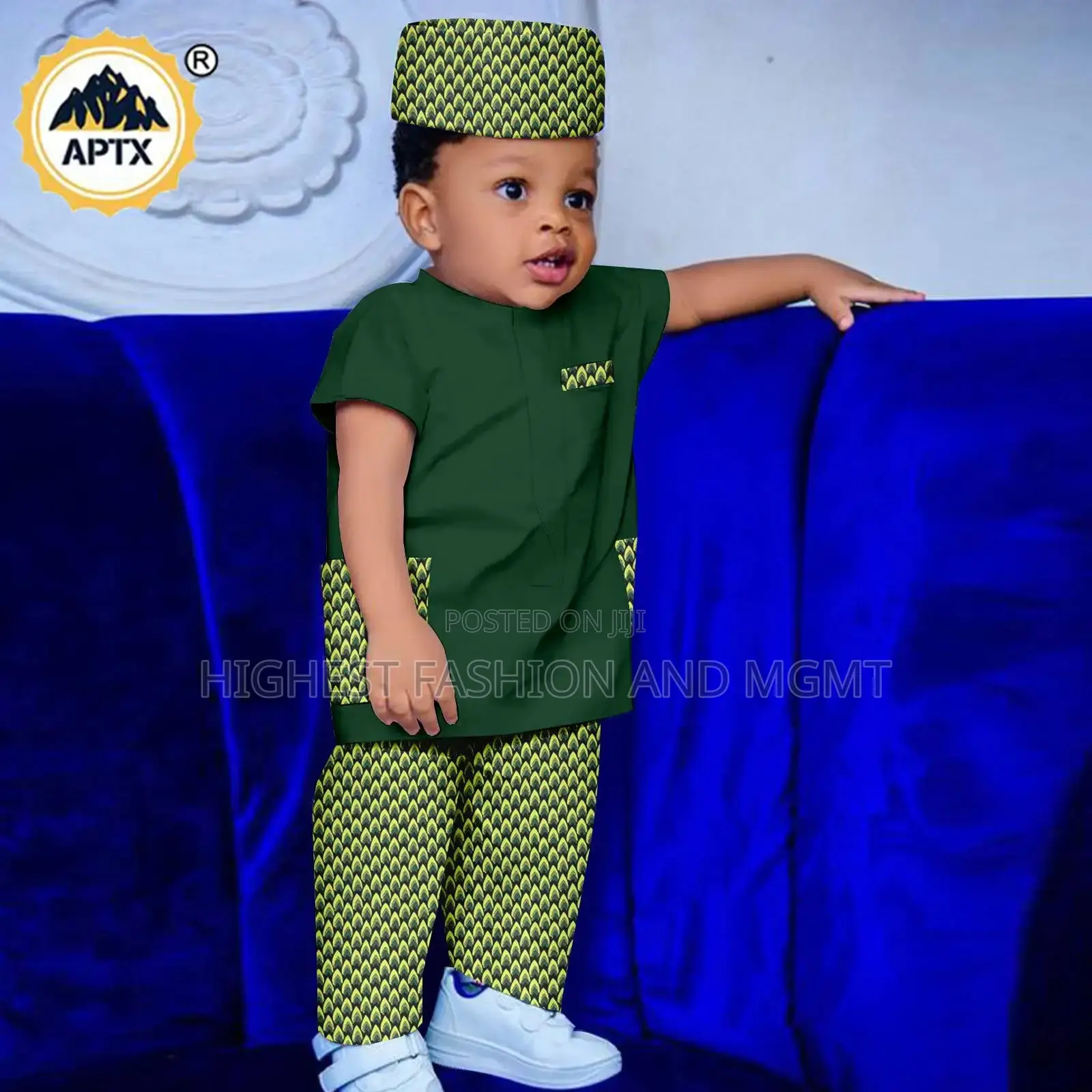 3 Pieces Muslim Set Dress