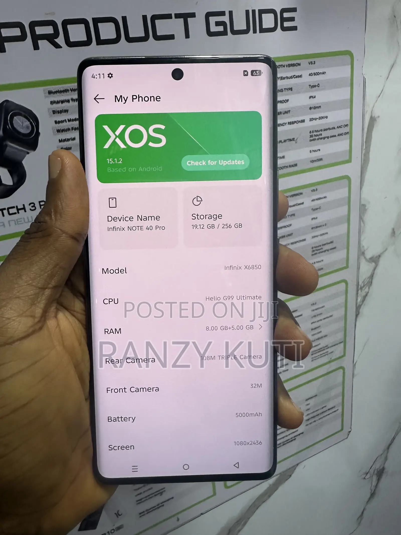 Infinix Note 40 Pro 256 GB
