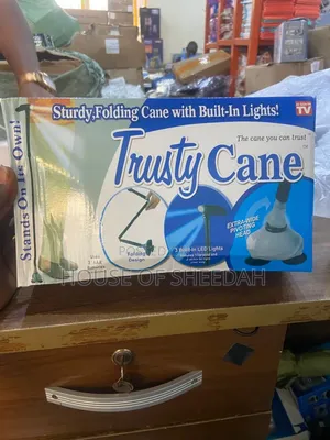 Trusty Cane Foldable Walking Stick With Built-in Light