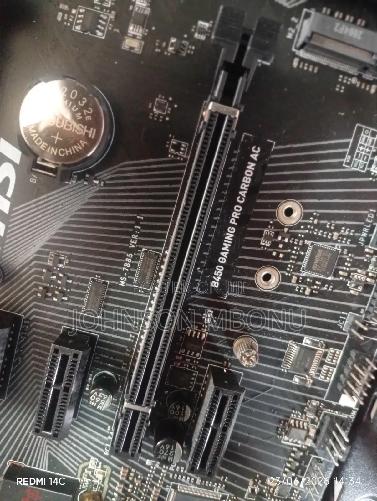 B450 Gaming Pro Carbon Ac.