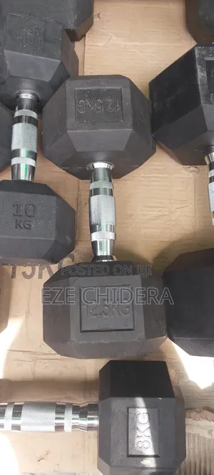 12.5kg Hex Dumbell a Pair