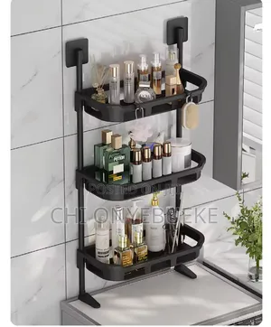 3 Trie Cosmetics and Toilet Storage Rack