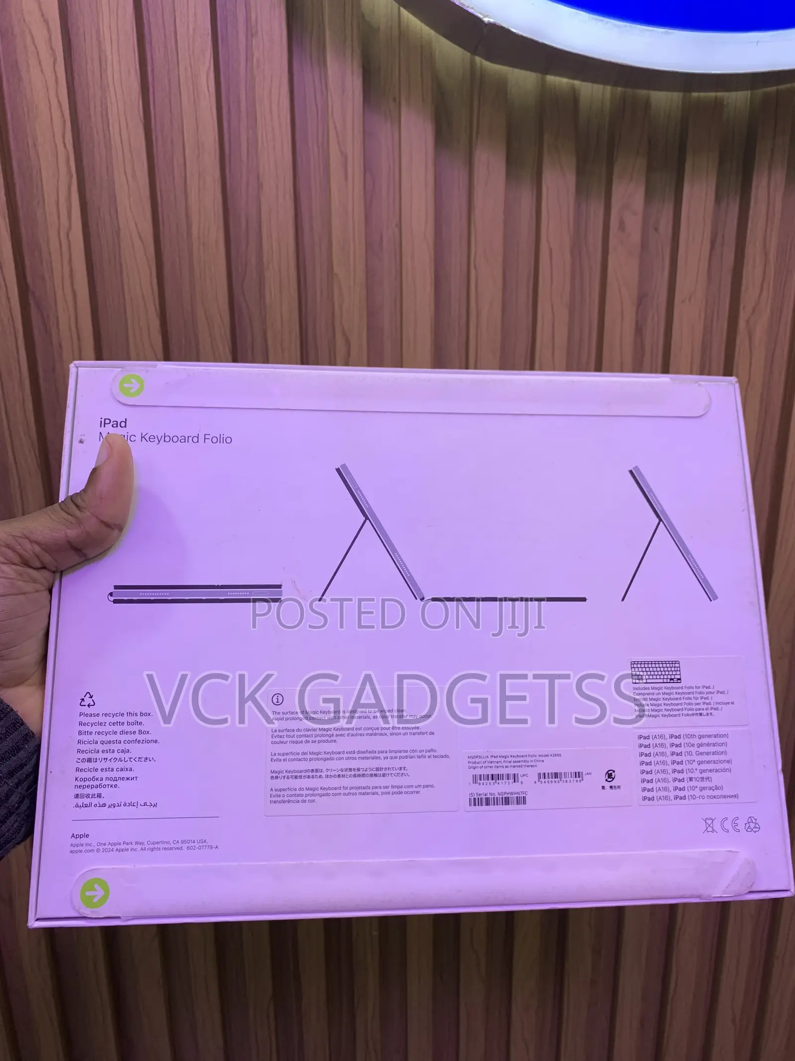 New Apple Magic Keyboard 12.9 Inches