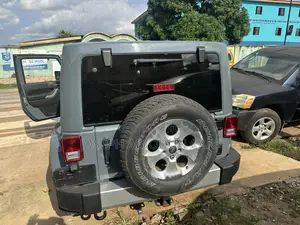 Jeep Wrangler Sahara 2dr SUV 4WD (3.6L 6cyl 6M) 2014 Gray