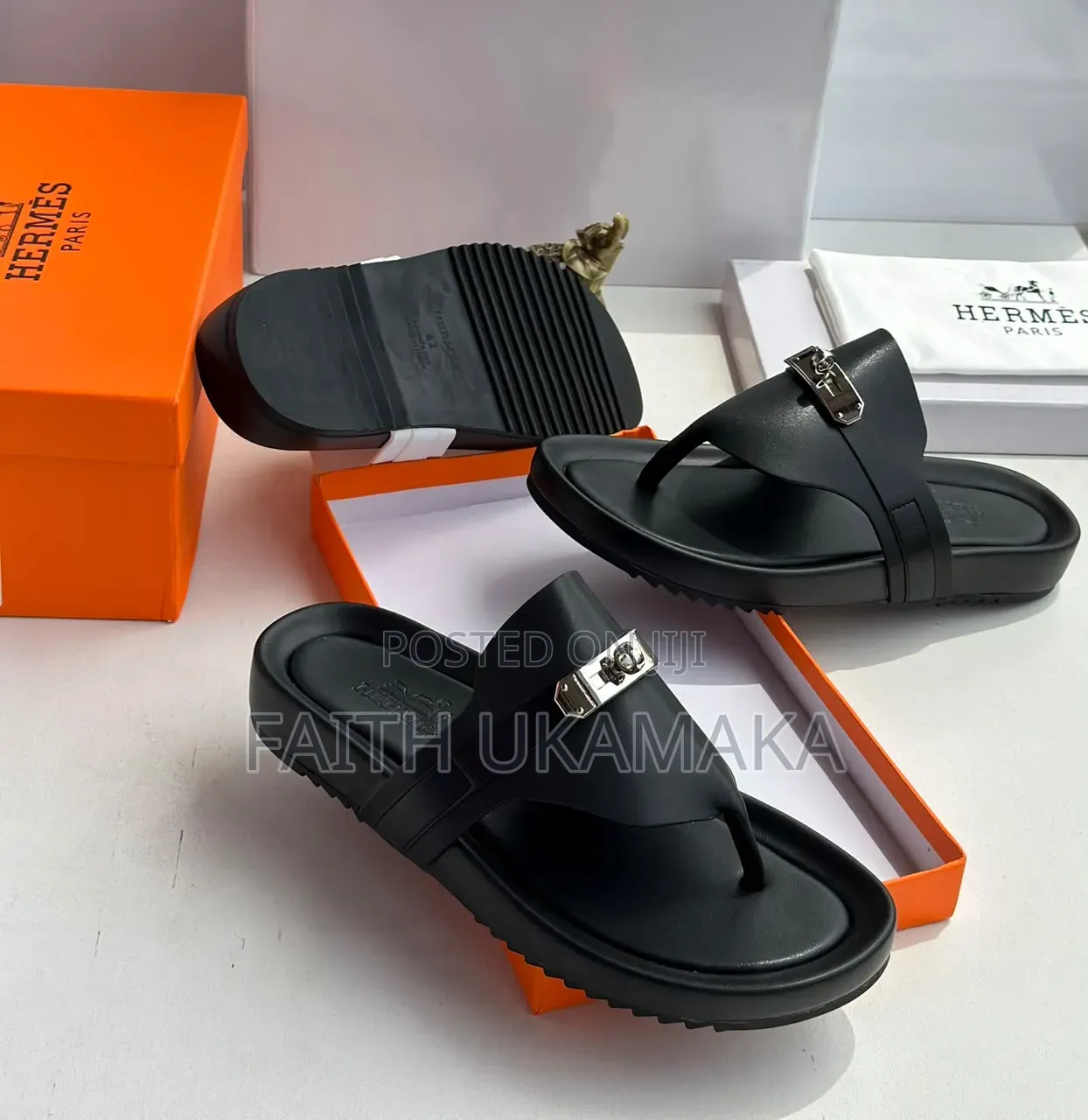 Luxury Hermes Slide for Men