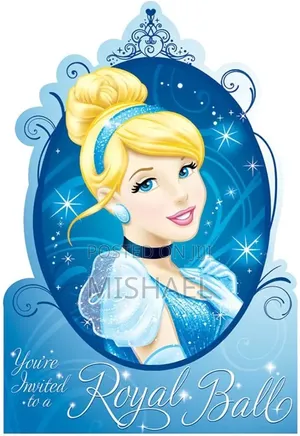 Disney Cinderella Royal Ball Invitation Cards