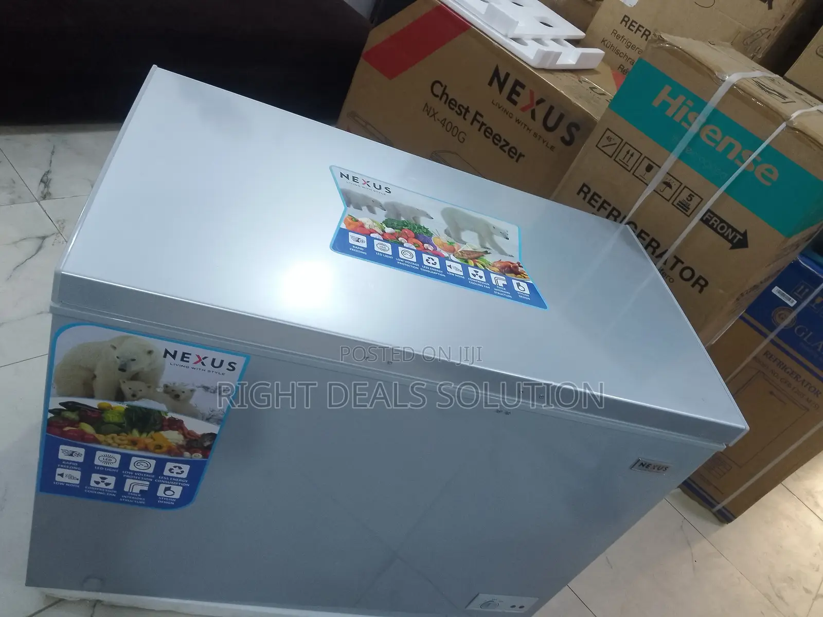 Nexus Commercial Chest Freezer