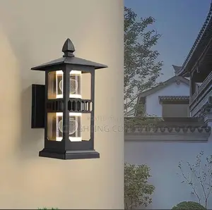 European Classic Outdoor Led Wall Lamp Ip65 Waterproof Outdoor Garden.