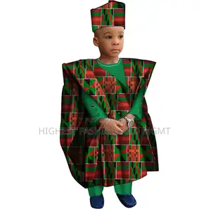 3 Pieces Set Ankara Agbada Cloth