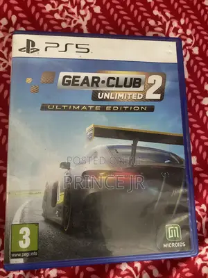 Play Station 5 Gear Club Unlimited 2 With Multiple Players