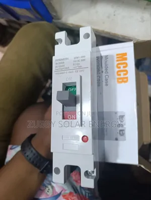 250a Mccb Single Pole Dc Breaker