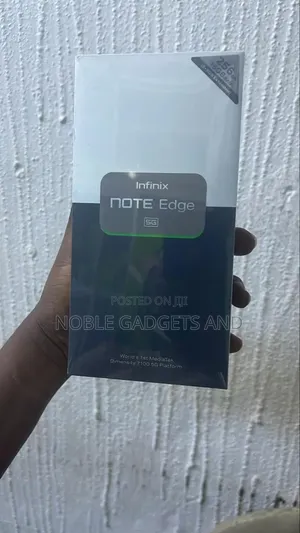 New Infinix Note Edge 128 GB Black